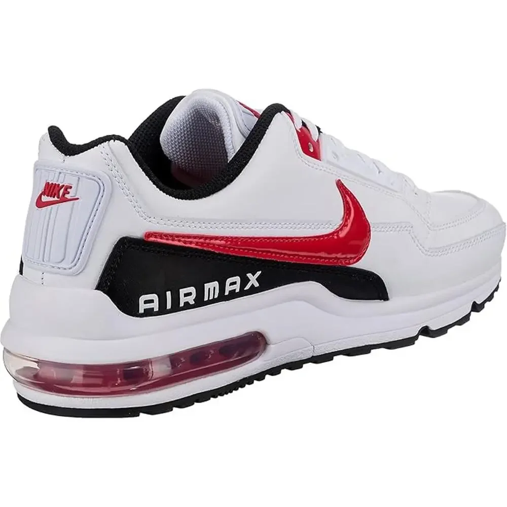 NWT Nike Mens Air Max LTD 3 ,White/Red/Black-Size 11